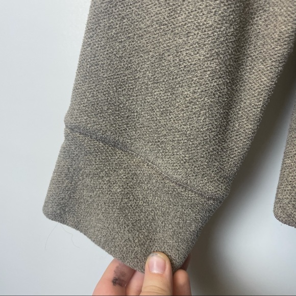 ELLEN TRACY zip up sweater size medium warm sweater tan - Picture 3 of 5